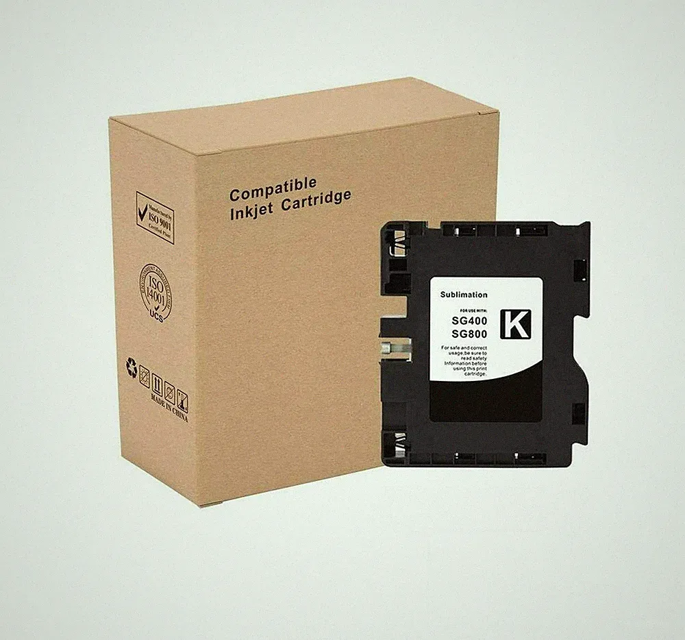 Black Sublimation Ink Cartridge for Sawgrass Virtuoso SG400 SG800 Printer