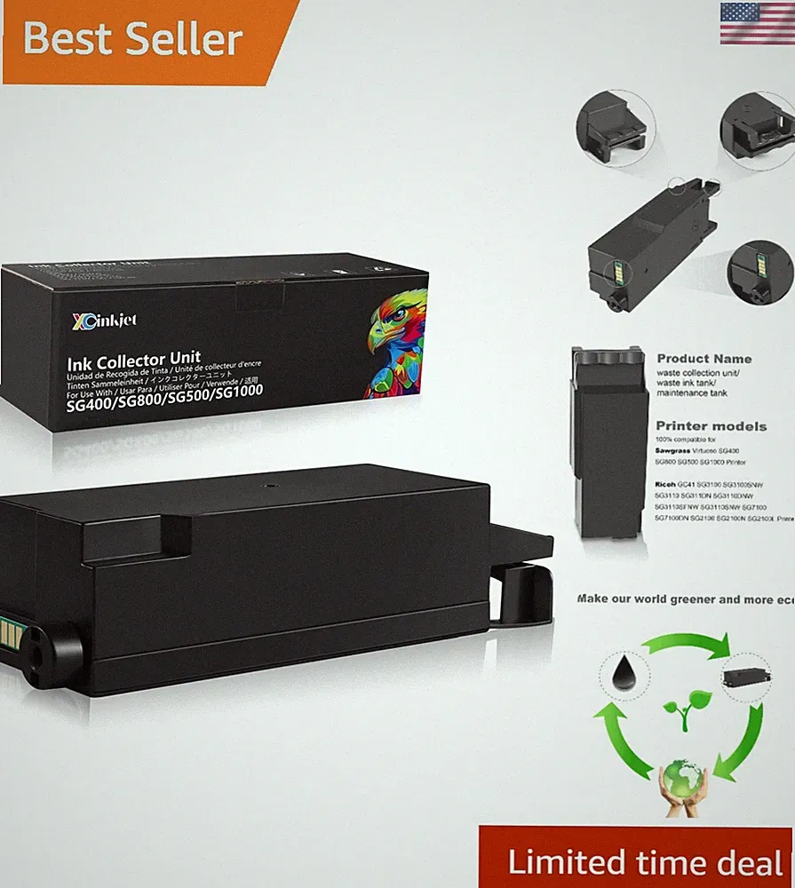 Compatible Maintenance Tank for Sawgrass SG500/SG400 & Ricoh GC41 Printers