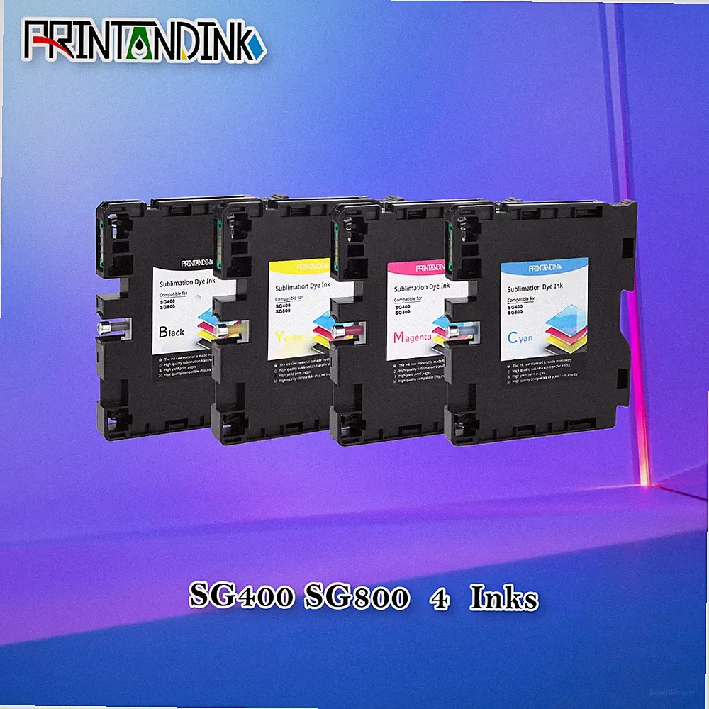 For Sawgrass Virtuoso SG400 SG800 Ultra High Definition dye sublimation ink set