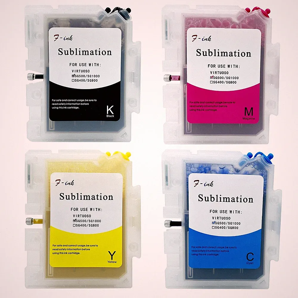 Prefilled Sublimation Ink Cartridge Compatible with Sublijet Sawgrass Virtuos...