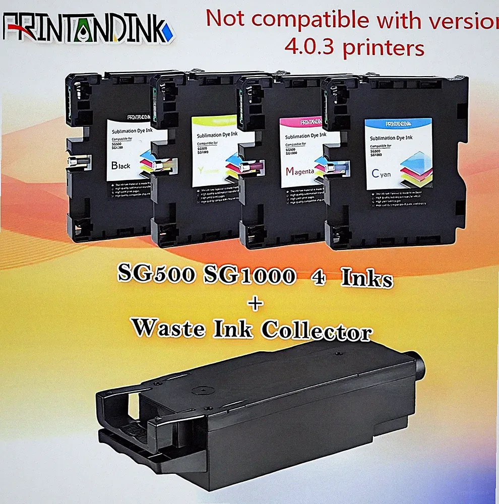 SG500 SG1000 High Definition dye sublimation ink& Ink Tank for Sawgrass Virtuoso