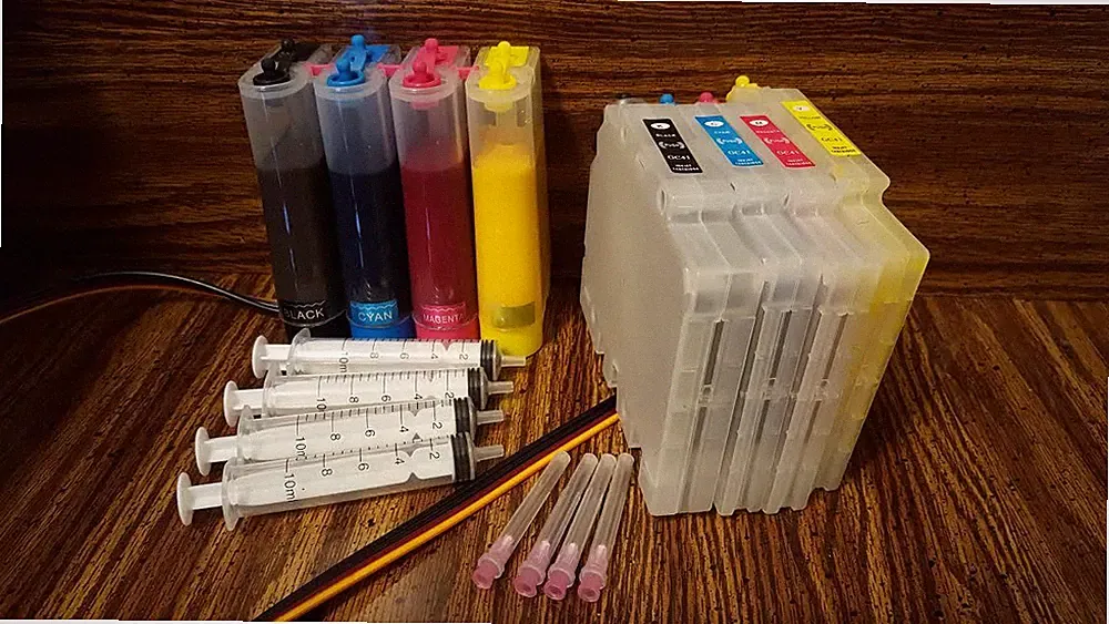SUBLIMATION INK CIS CISS FOR SAWGRASS SG500 SG1000 PRINTERS 735ML TOTAL INK