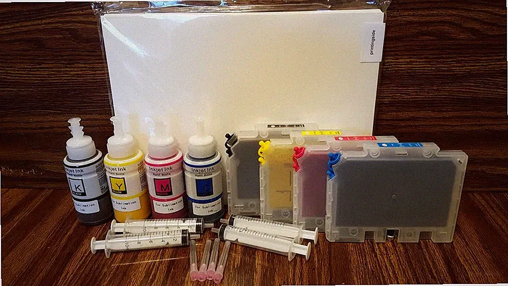 SUBLIMATION INK REFILLABLE CARTRIDGES FOR SAWGRASS SG400 SG800 VIRTUOSO PRINTERS