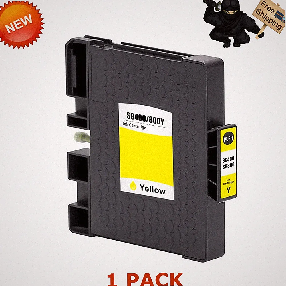 Sublimation Yellow Ink Cartridge Compatible for Sawgrass Virtuoso SG400 SG800