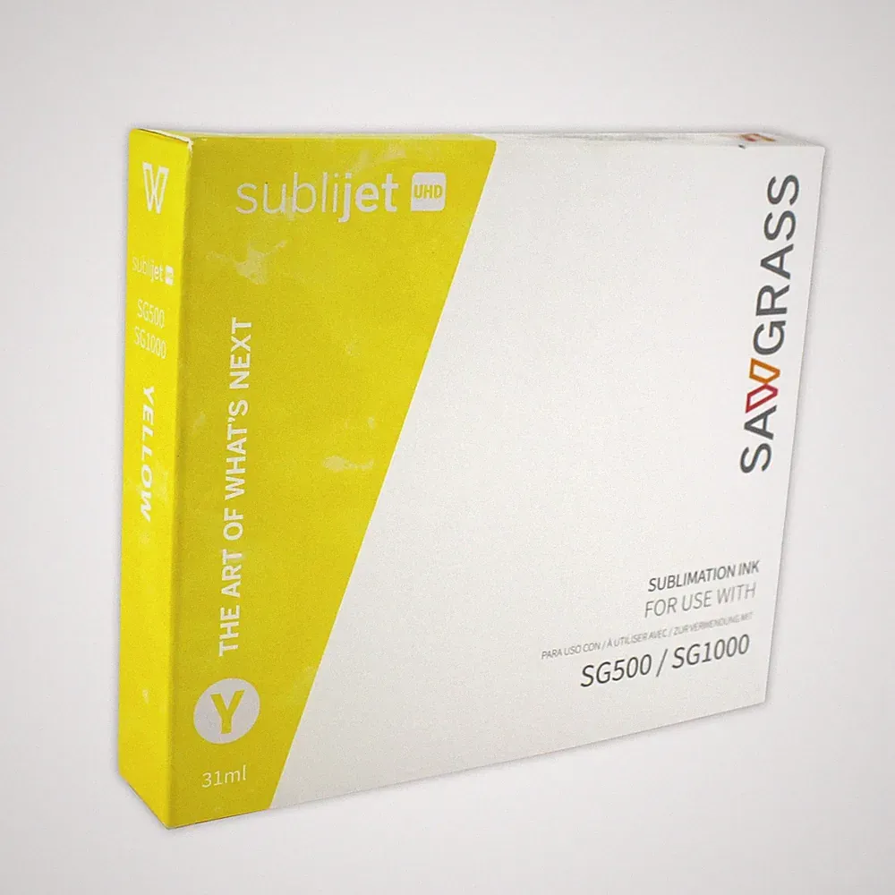 VHOB Sawgrass SubliJet UHD Sublimation Ink for Sawgrass SG500 & SG1000, Yello...